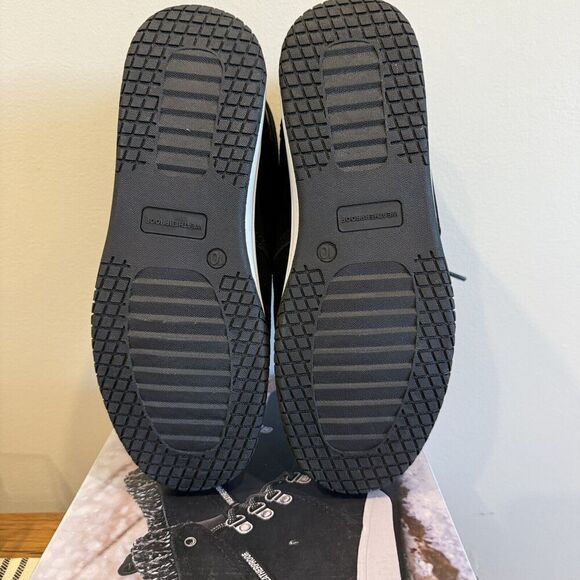 NIB Weatherproof Women's Size 10 Black Winter Boots Ruby Leather Suede Warm Read - Picture 4 of 9